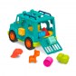 Battat BX2024Z Set de joaca Camion Safari Sorter azuriu