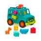 Battat BX2024Z Set de joaca Camion Safari Sorter azuriu