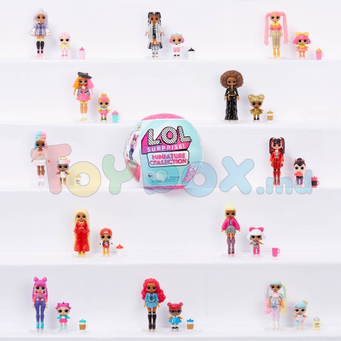L.O.L. Surprise! 590606 Set cu 2 mini papusi LOL Surprise! seria Miniature Collection