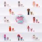 L.O.L. Surprise! 590606 Set cu 2 mini papusi LOL Surprise! seria Miniature Collection