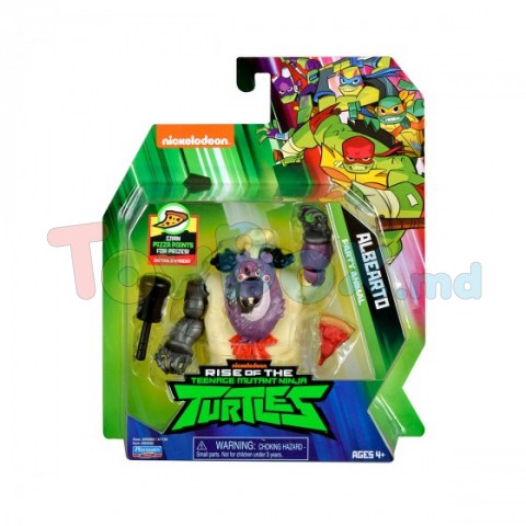 TMNT 80830 Figurina Testoasa Ninja Alberto 12 cm cu accesorii