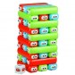 Leantoys 2132 Игра Jenga Stackers, пластик, 30 штук, разноцветная