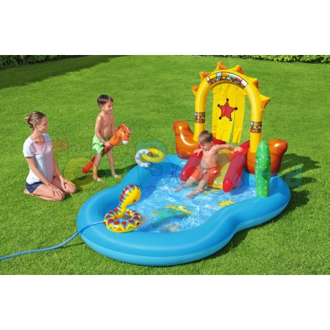 Bestway 53118 Spatiu gonflabil Vestul Salbatic 264 x 188 cm x 140 cm