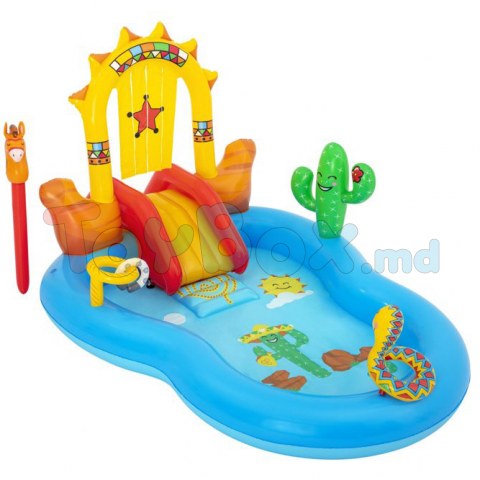 Bestway 53118 Spatiu gonflabil Vestul Salbatic 264 x 188 cm x 140 cm