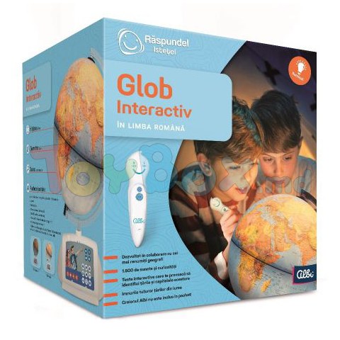 Raspundel Istetel 19582 Глобус Interactiv Digital in limba romana