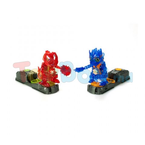 SILVERLIT 88660 Set de roboți de luptă „Biopod kompat Deluxe Battle”