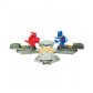 SILVERLIT 88660 Set de roboți de luptă „Biopod kompat Deluxe Battle”