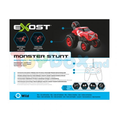 Exost 7530-20241 Masina cu telecomanda Monster Stunt