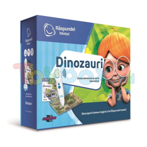 Raspundel Istetel 97110 Creionul electronic Albi și Carte „Dinozauri”