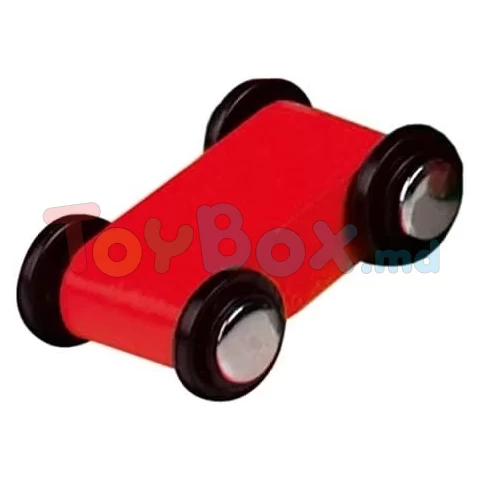 84070 Joc din lemn cu 4 masinute - Curse pe Rampa 28x32x9,5 cm