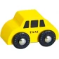 84077 Parcare cu lift, din lemn, cu 4 masinute, 34,5x37x47,5 cm