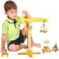 84087 Macara din lemn cu 13 accesorii, 31x42x25 cm