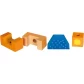 84151 Jucarie din lemn Villa Viola, puzzle cu 3 coloane, 26 piese