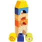 84151 Jucarie din lemn Villa Viola, puzzle cu 3 coloane, 26 piese