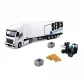 18-31471 Macheta auto Fura Mercedes-Benz Actros cu stivuitor (1:43) Bburago