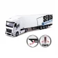 18-31471 Macheta auto Fura Mercedes-Benz Actros cu stivuitor (1:43) Bburago