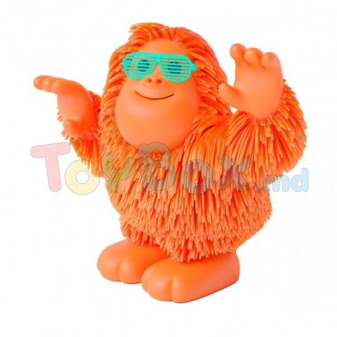 JP008-OR Jucarie interactiva Jiggly Pup Urangutanul dansator, oranj