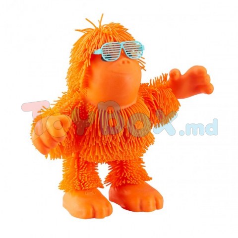JP008-OR Jucarie interactiva Jiggly Pup Urangutanul dansator, oranj