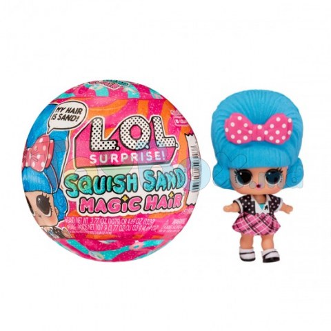 593188 Papusa L.O.L. SURPRISE! seria Squish Sand Magic Hair