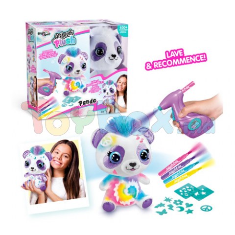 Canal Toys 257CL Set pentru creativitate DIY Airbrush Plush 