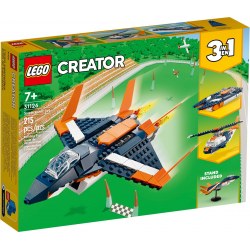 Lego Creator 31126 Сверхзвуковой самолет