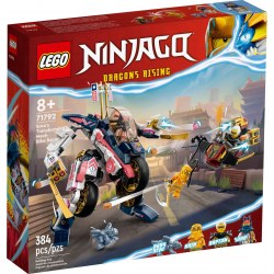Lego Ninjago 71792 Мех-трансформер Соры, гонщик Ninjago