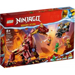 Lego Ninjago 71793 Тепловая волна, трансформирующая лавового дракона
