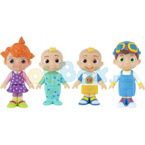 CoComelon CMW0169 Set de 4 figurine 