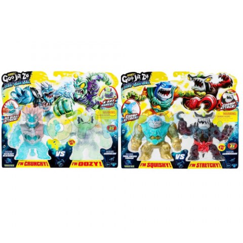 Goo Jit Zu 42575G Set figurine stretch 