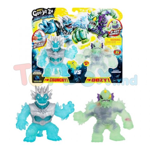 Goo Jit Zu 42575G Set figurine stretch 