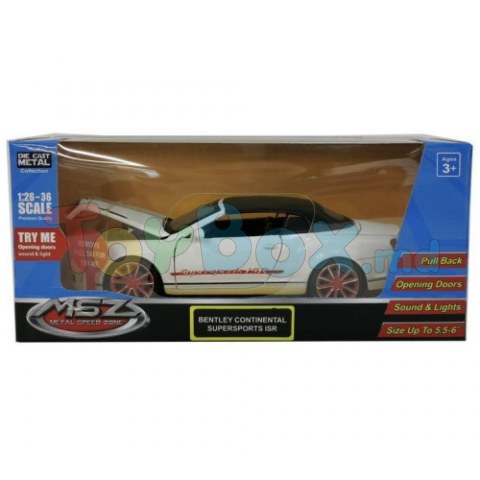 MSZ 68313 Металлическая модель “Bentley Continental Supersports” 1:32