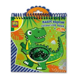 SES Creative 00116S Раскраска с пайетками и наклейками