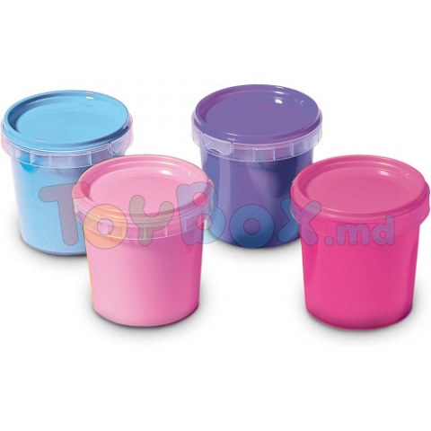 SES Creative 00304 Set de vopsele pentru degete (4 culori)