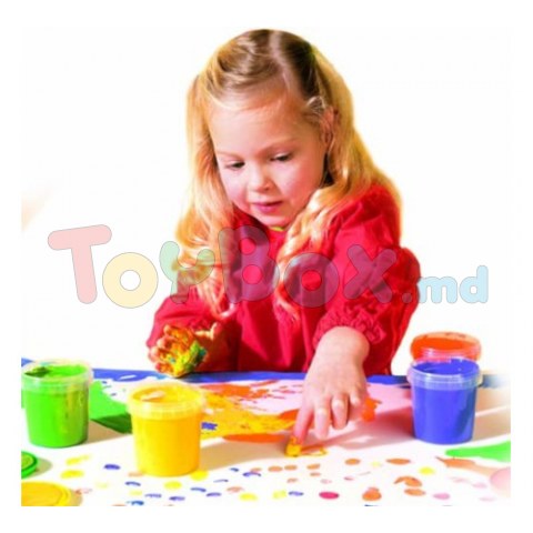 SES Creative 00305 Set de vopsele pentru degete (4 culori)