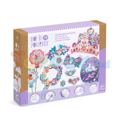 Djeco DJ07934 COFFRET MULTI-ACTIVITES - Nymphea - FSC MIX