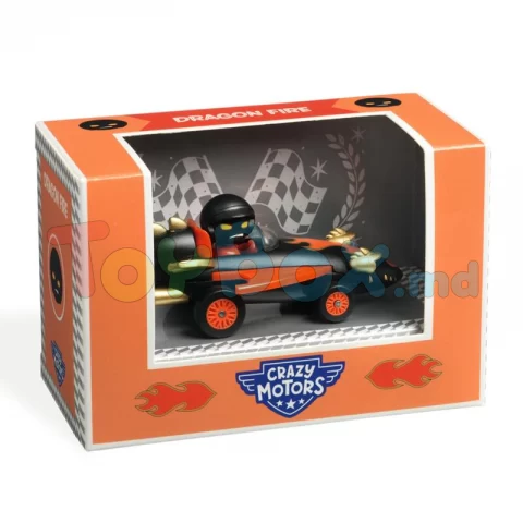 Djeco DJ05486 Crazy Motors - Mașina de colecție Dragon Fire