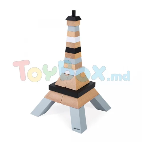 Janod J08303 Set de constructie - Turnul Eiffel