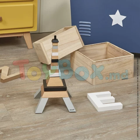 Janod J08303 Set de constructie - Turnul Eiffel