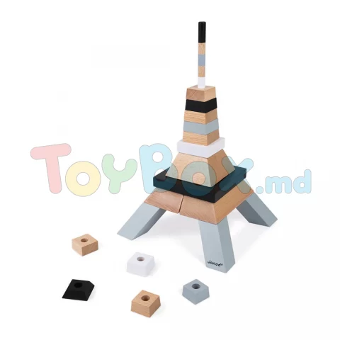 Janod J08303 Set de constructie - Turnul Eiffel