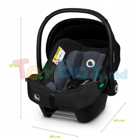 Детское автокресло Lionelo Astrid I-Size Black Grey