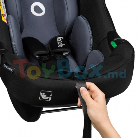 Детское автокресло Lionelo Astrid I-Size Black Grey