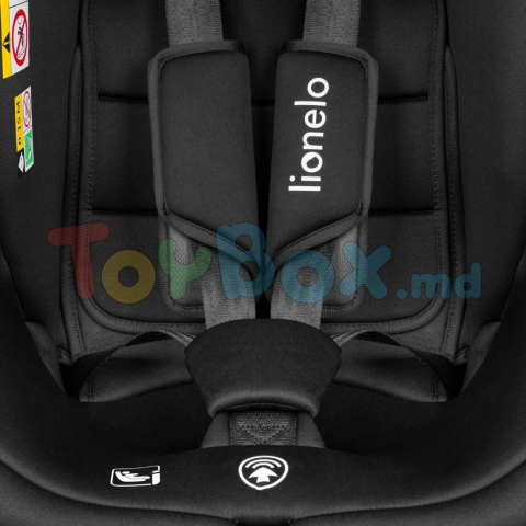 Scaun auto Lionelo Bastiaan I-Size Black Grey