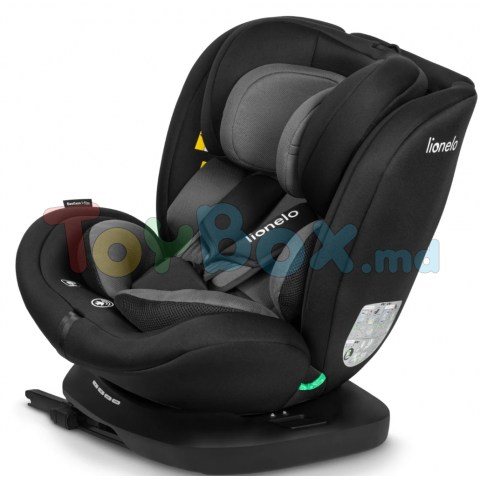 Scaun auto Lionelo Bastiaan I-Size Black Grey