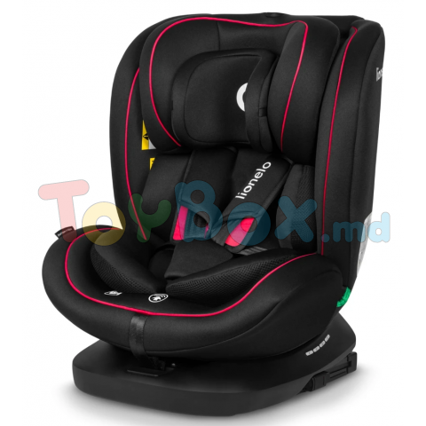 Scaun auto Lionelo Bastiaan I-Size Black Red