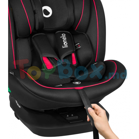 Scaun auto Lionelo Bastiaan I-Size Black Red
