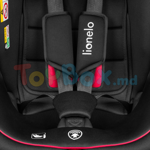 Scaun auto Lionelo Bastiaan I-Size Black Red