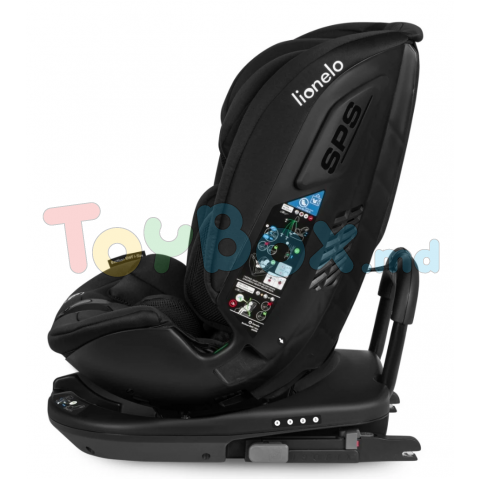 Scaun auto Lionelo Bastiaan RWF I-Size Black Carbon