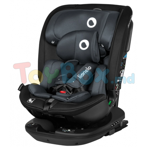 Scaun auto Lionelo Bastiaan RWF I-Size Grey Stone