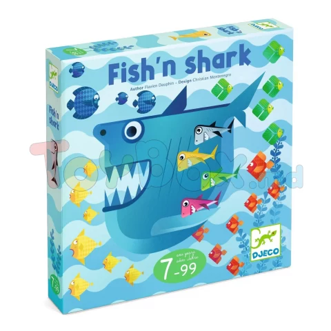Djeco DJ00805 Jocul - Little shark