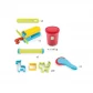 Djeco DJ09755 PLASTILINA - 4 Culori + forme si unelte